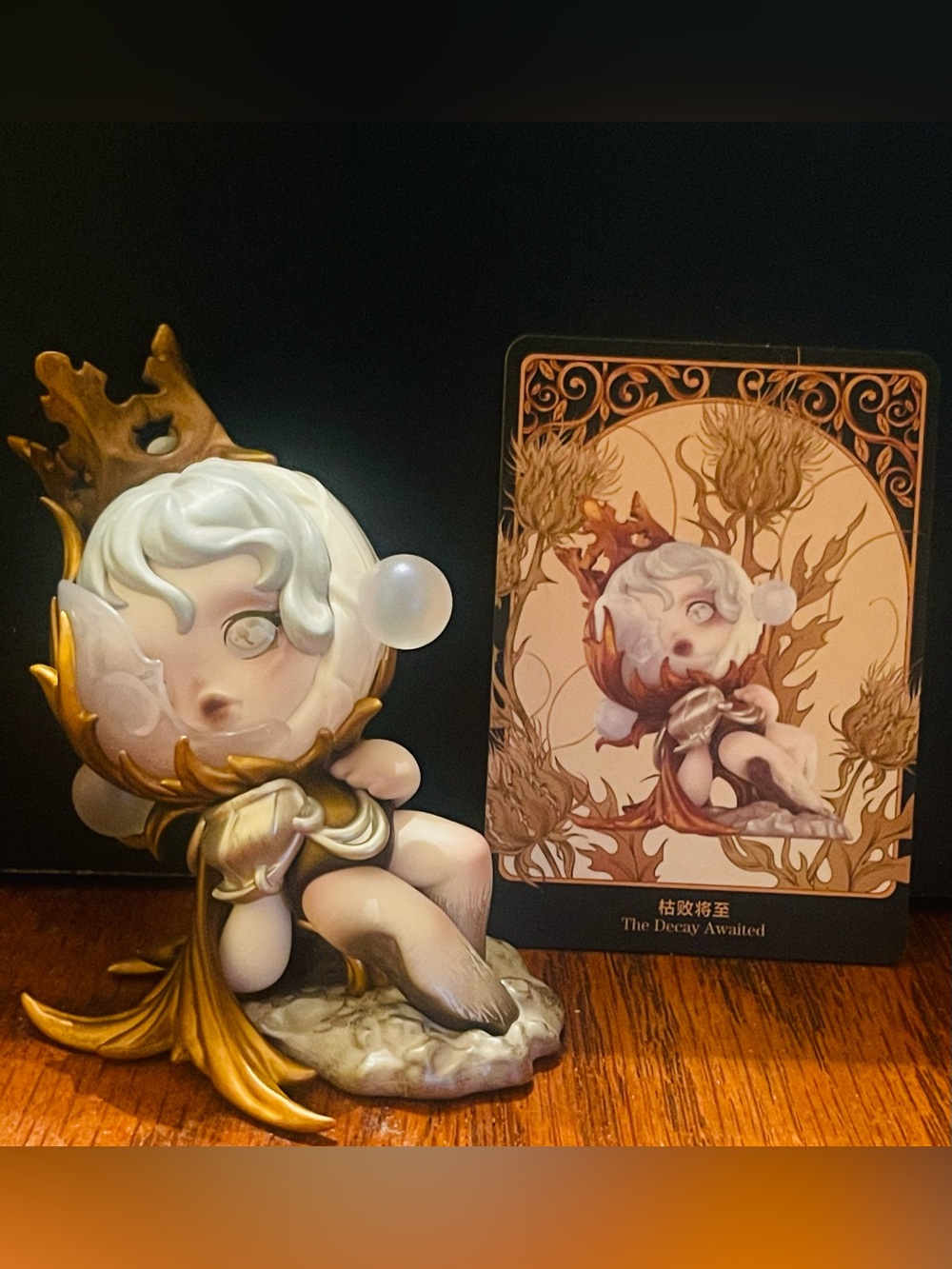 Skullpanda “Petals” perfect in every way with ID CARD